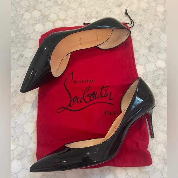 NEVER WORN Christian Louboutin Black Shoes - Picture 4 of 4